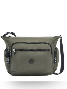 NWOT - Kipling Gabbie Crossbody Bag in Green Moss
